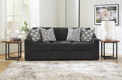 Cape Furniture Outlet - Ashley Furniture - Wryenlynn Living Room - Sofa / Onyx - 4940538