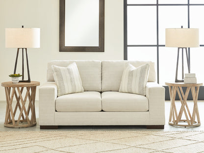 Cape Furniture Outlet - Ashley Furniture - Maggie Living Room - Chair and a Half / Flax - 5200423
