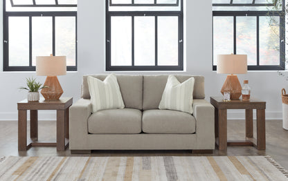 Cape Furniture Outlet - Ashley Furniture - Maggie Living Room - Loveseat / Flax - 5200435