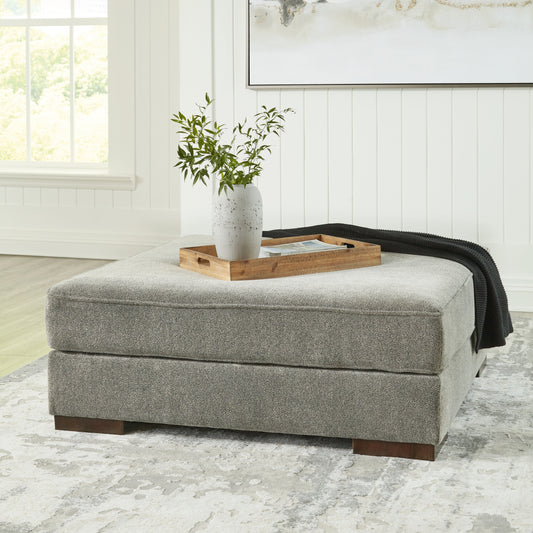 Cape Furniture Outlet - Ashley Furniture - Bayless Living Room - Oversized Accent Ottoman / Smoke - 5230408