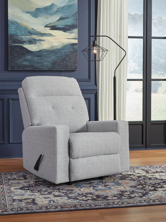 Cape Furniture Outlet - Ashley Furniture - Skillins Living Room - Rocker Recliner / Stone - PC5320425