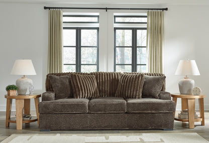 Cape Furniture Outlet - Ashley Furniture - Aylesworth Living Room - Sofa / Chocolate - 5370238