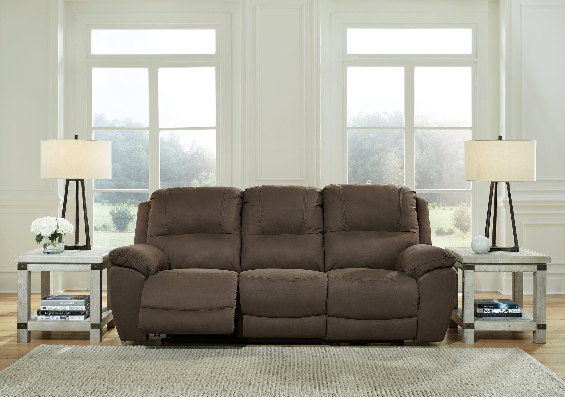 Cape Furniture Outlet - Ashley Furniture - Next-Gen Gaucho Living Room - Reclining Sofa / Espresso - 5420488