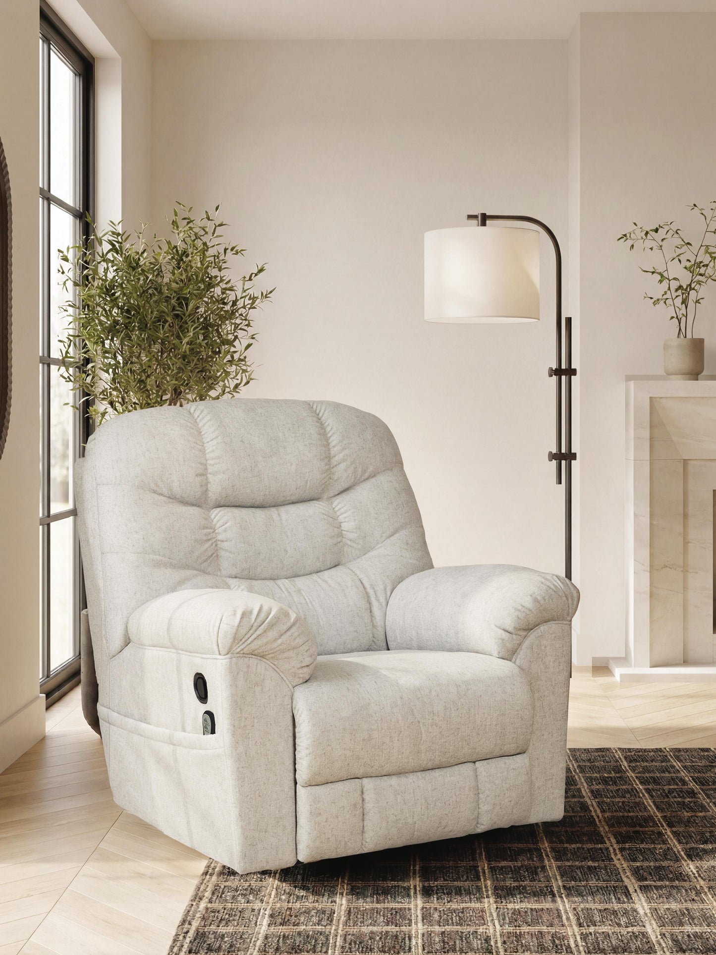 Cape Furniture Outlet - Ashley Furniture - Linenfield Living Room - Zero Wall Recliner - PC5570729