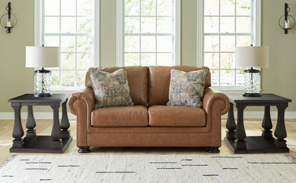 Cape Furniture Outlet - Ashley Furniture - Carianna Living Room - Loveseat / Caramel - 5760435