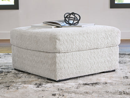 Cape Furniture Outlet - Ashley Furniture - Cuddle Plush Living Room - Oversized Accent Ottoman / Arctic - PC5910608