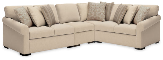 Cape Furniture Outlet - Ashley Furniture - LadyMae 4-Piece Sectional - 4-Piece Sectional - 59404S9