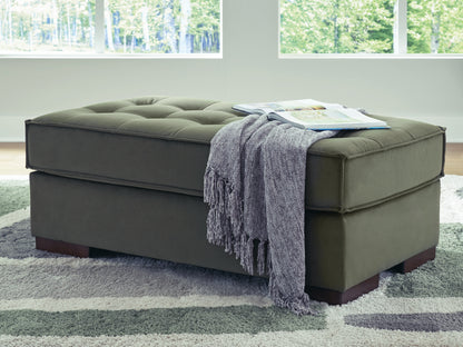 Cape Furniture Outlet - Ashley Furniture - Caspian-Town Living Room - Oversized Accent Ottoman / Olive - PC6170208