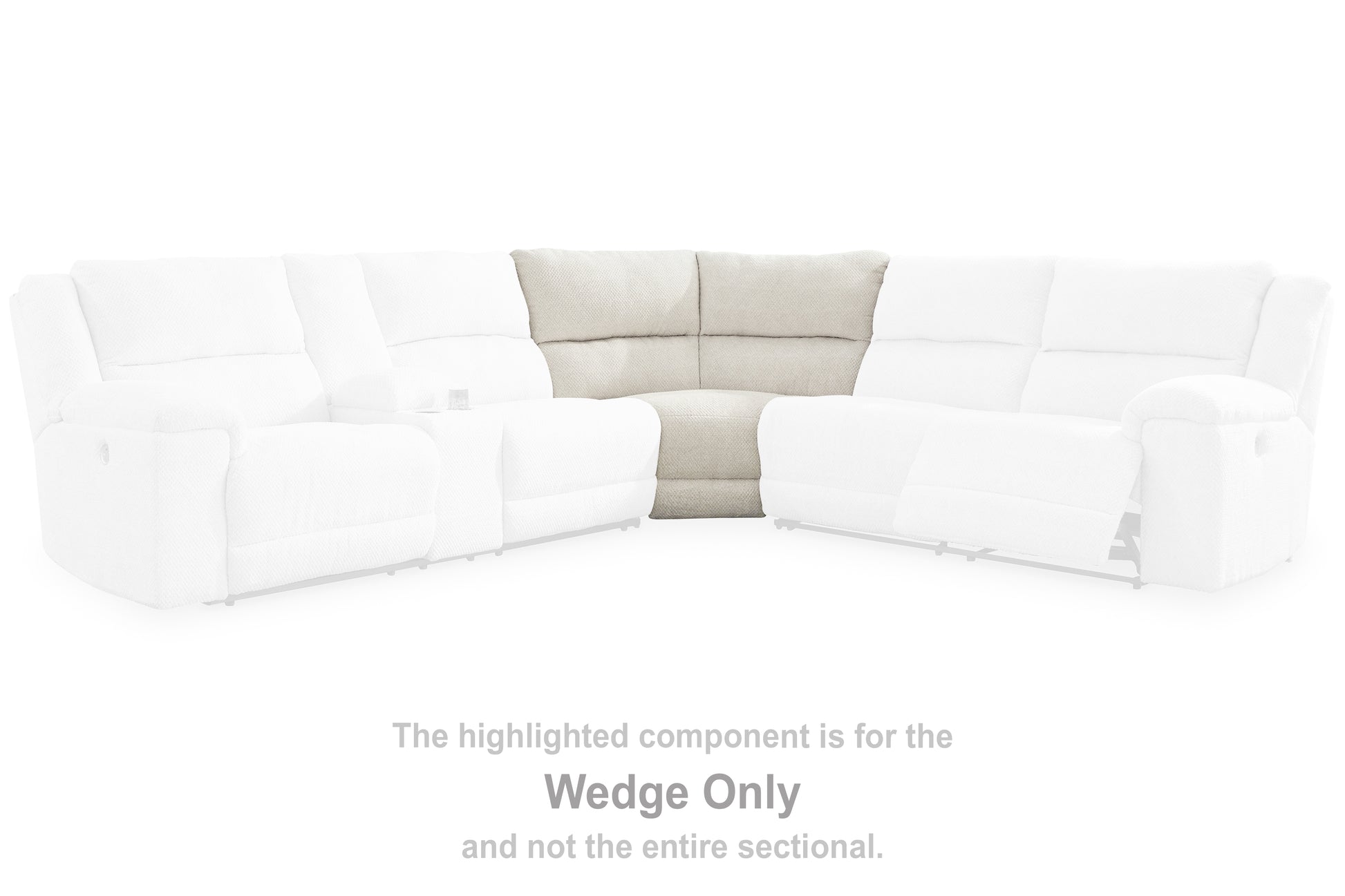 Cape Furniture Outlet - Ashley Furniture - Keensburg Sectional - Wedge / Linen - 6180777