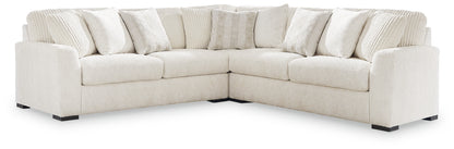 Cape Furniture Outlet - Ashley Furniture - Chessington Sectional - LAF 3-Piece Sectional / Ivory - 61904S5