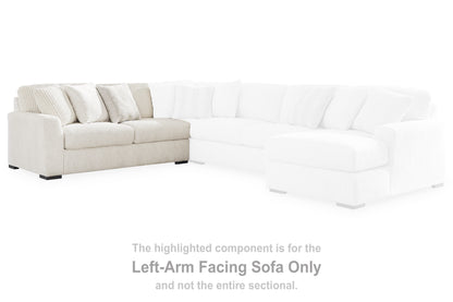 Cape Furniture Outlet - Ashley Furniture - Chessington Sectional - LAF Sofa / Ivory - 6190466