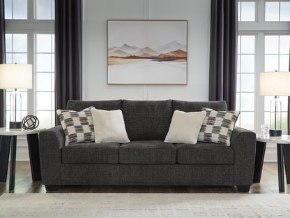 Cape Furniture Outlet - Ashley Furniture - Loreo Living Room - Sofa / Ebony - 6310138