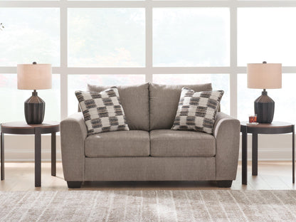 Cape Furniture Outlet - Ashley Furniture - Loreo Living Room - Loveseat / Truffle - 6310235