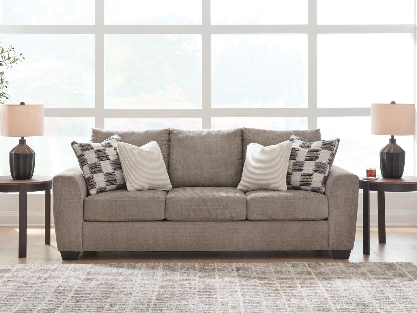 Cape Furniture Outlet - Ashley Furniture - Loreo Living Room - Sofa / Truffle - 6310238