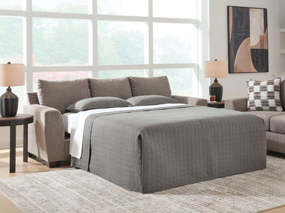 Cape Furniture Outlet - Ashley Furniture - Loreo Living Room - Queen Sofa Sleeper / Truffle - 6310239
