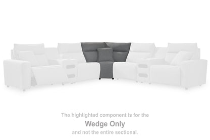 Cape Furniture Outlet - Ashley Furniture - ModMax II Sectional - Wedge / Salt and Pepper - 6590677