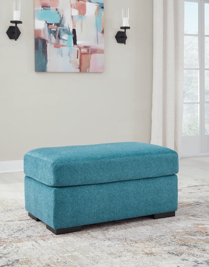 Cape Furniture Outlet - Ashley Furniture - Keerwick Living Room - Ottoman / Teal - 6750714