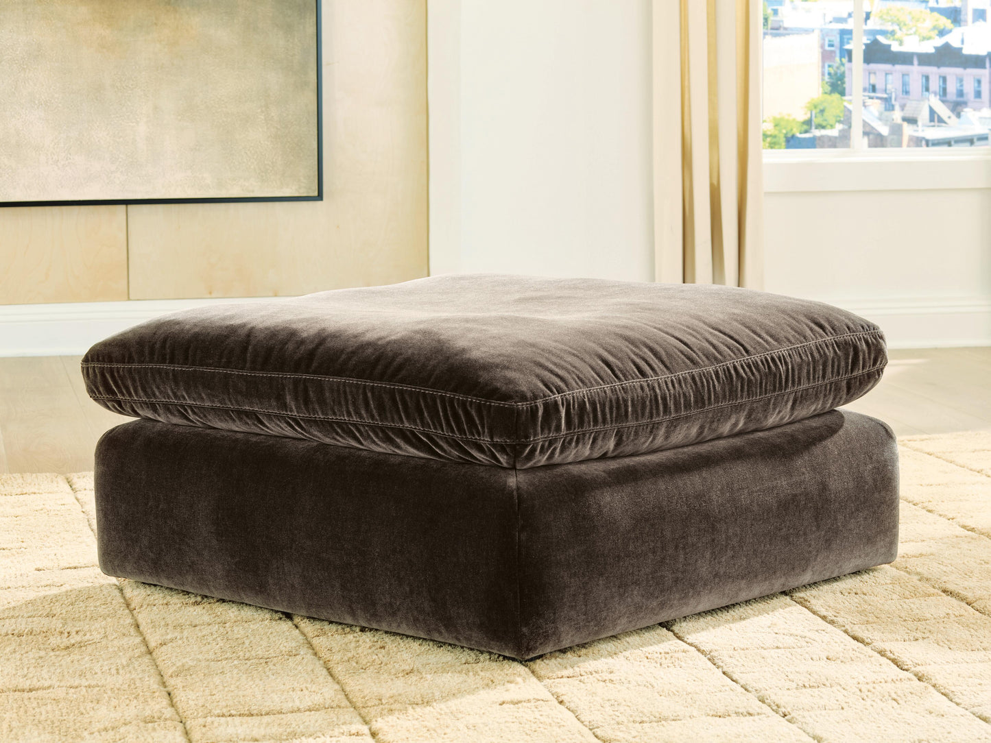 Cape Furniture Outlet - Ashley Furniture - Maxton Heights Living Room - Oversized Accent Ottoman / Bittersweet - 6780708