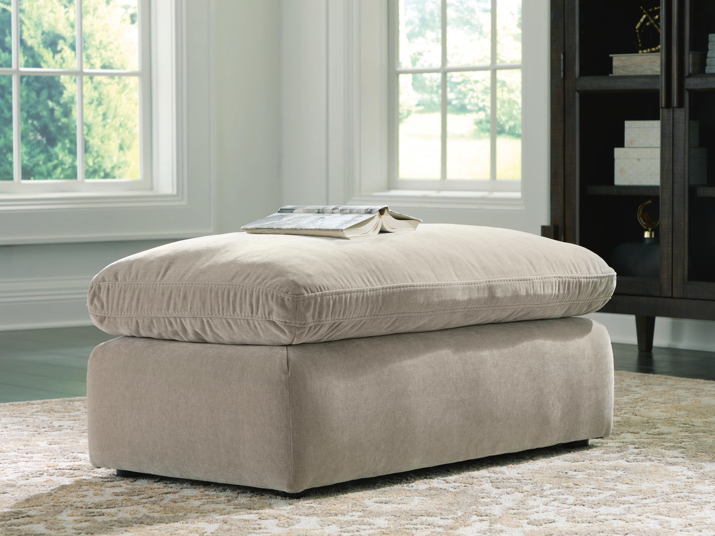 Cape Furniture Outlet - Ashley Furniture - Maxton Heights Living Room - Ottoman / Pebble - 6780814