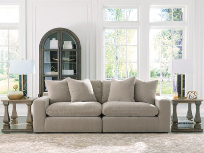 Cape Furniture Outlet - Ashley Furniture - Maxton Heights Sectional - RAF 2-Piece Sectional Sofa / Pebble - 67808S1