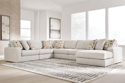 Cape Furniture Outlet - Ashley Furniture - Kestrie Sectional - RAF 6-Piece Sectional with Chaise - PC68706S15