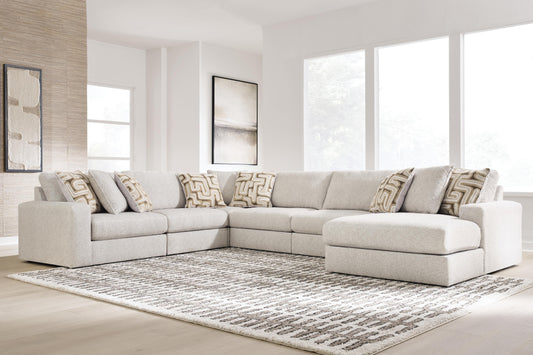 Cape Furniture Outlet - Ashley Furniture - Kestrie Sectional - RAF 6-Piece Sectional with Chaise - PC68706S15