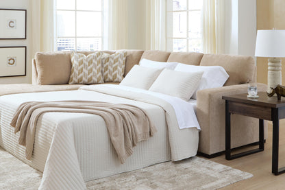 Cape Furniture Outlet - Ashley Furniture - Bridgepoint Sectional - RAF 2-Piece Sleeper Sectional with Chaise - PC69507S4