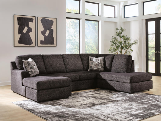 Cape Furniture Outlet - Ashley Furniture - Lentiz Sectional - LAF 2-Piece Sectional with Chaise - PC73404S2