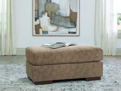 Cape Furniture Outlet - Ashley Furniture - Jayne Park Living Room - Ottoman / Pecan - PC8150514