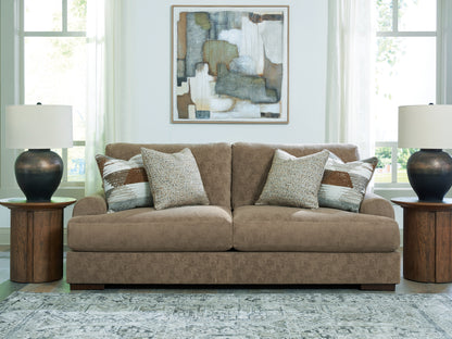 Cape Furniture Outlet - Ashley Furniture - Jayne Park Living Room - Sofa / Pecan - PC8150538