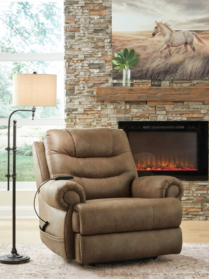 Cape Furniture Outlet - Ashley Furniture - Revived and Restored Living Room - Power Lift Recliner - PC8240712