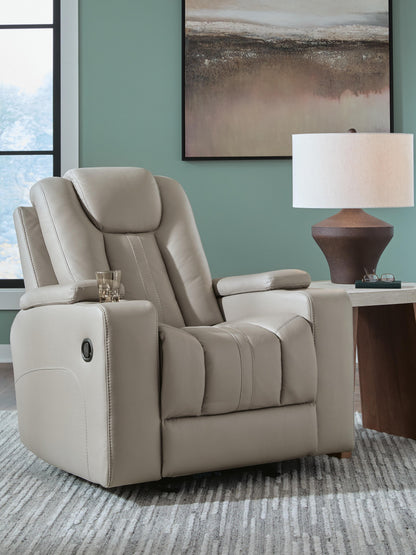 Cape Furniture Outlet - Ashley Furniture - Elevate Edges Living Room - Glider Recliner / Coin - PC8330527