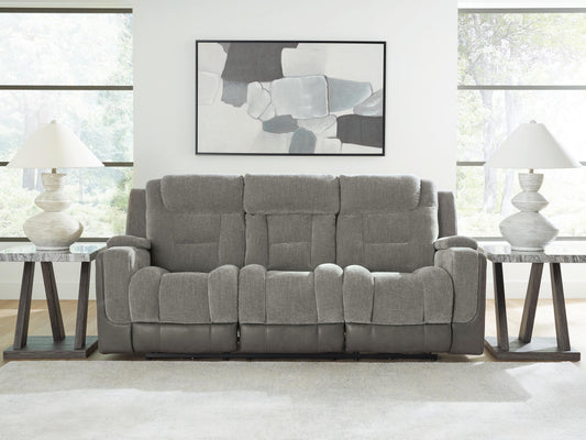 Cape Furniture Outlet - Ashley Furniture - Mixed Motion Living Room - PWR REC Sofa with ADJ Headrest - PC8350515