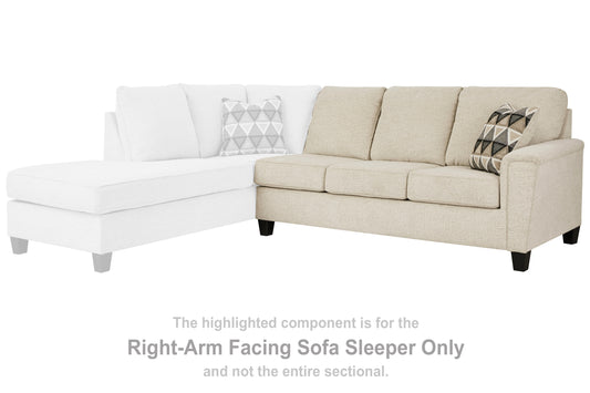 Cape Furniture Outlet - Ashley Furniture - Abinger Sectional - LAF 2-Piece Sectional with Chaise / Smoke - 83905S2