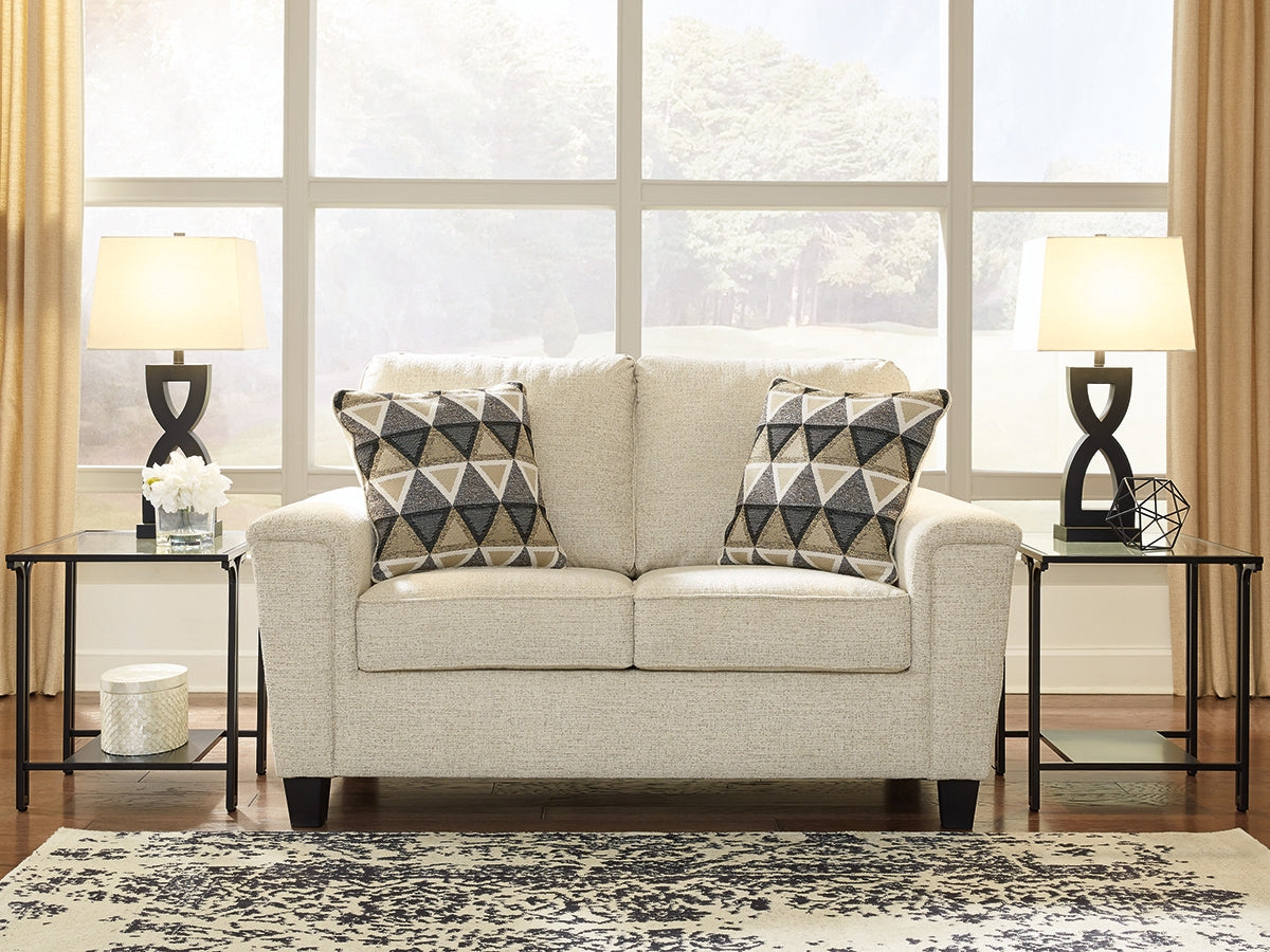 Cape Furniture Outlet - Ashley Furniture - Abinger Living Room - Loveseat / Natural - 8390435