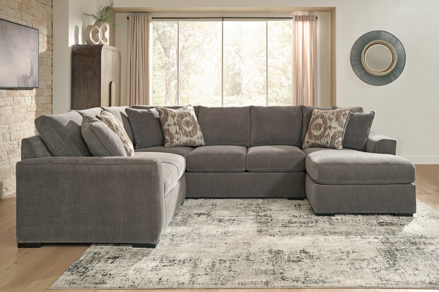 Cape Furniture Outlet - Ashley Furniture - Larson Levee Sectional - RAF 3-Piece Sectional - PC86205S1