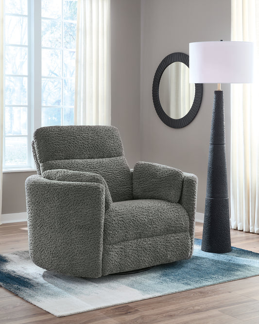Cape Furniture Outlet - Ashley Furniture - Gosaldo Living Room - Swivel Glider Power Recliner - PC8630495