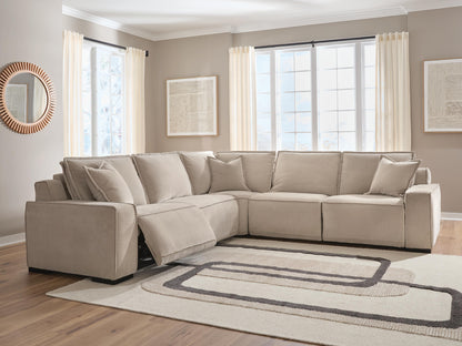 Cape Furniture Outlet - Ashley Furniture - Carceri Sectional - 5-Piece Power Sectional Reclining Sofa - 87003S4