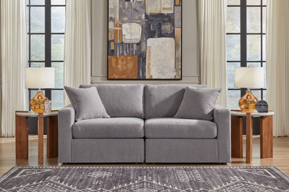 Cape Furniture Outlet - Ashley Furniture - Modmax Sectional - RAF 2-Piece Sectional / Granite - 92104S1