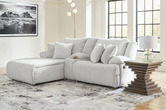 Cape Furniture Outlet - Ashley Furniture - Top Tier Sectional - 3-Piece Sectional Chofa / Alloy - 92706S10