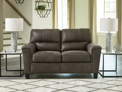 Cape Furniture Outlet - Ashley Furniture - Navi Living Room - Loveseat / Smoke - 9400235