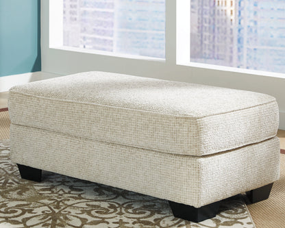 Cape Furniture Outlet - Ashley Furniture - Monaghan Living Room - Ottoman / Sandstone - 9620514
