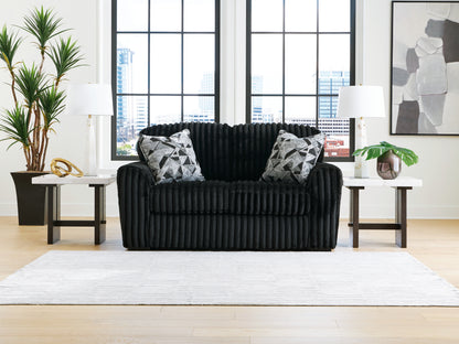 Cape Furniture Outlet - Ashley Furniture - Midnight-Madness Living Room - Loveseat / Onyx - 9810335
