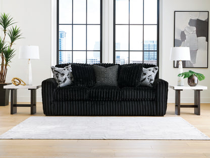 Cape Furniture Outlet - Ashley Furniture - Midnight-Madness Living Room - Sofa / Onyx - 9810338