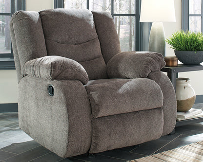 Cape Furniture Outlet - Ashley Furniture - Tulen Living Room - Reclining Sofa / Gray - 9860688