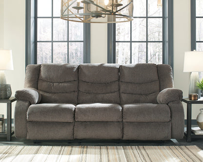 Cape Furniture Outlet - Ashley Furniture - Tulen Living Room - Reclining Sofa / Gray - 9860688