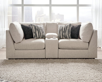 Cape Furniture Outlet - Ashley Furniture - Kellway Sectional - 3-Piece Sectional Loveseat / Bisque - 98707S8
