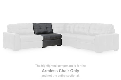 Cape Furniture Outlet - Ashley Furniture - Brindley Pier Sectional - Armless Chair / Fog - 9950346