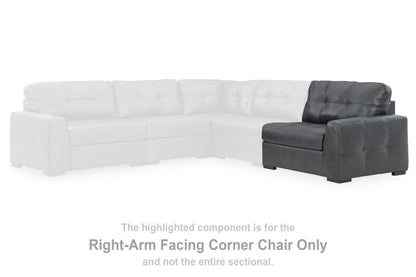 Cape Furniture Outlet - Ashley Furniture - Brindley Pier Sectional - RAF Corner Chair / Fog - 9950365
