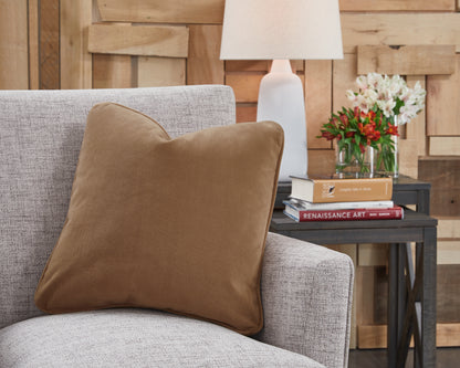 Cape Furniture Outlet - Ashley Furniture - Caygan Pillows - Pillow (4/CS) / Honey - A1000917